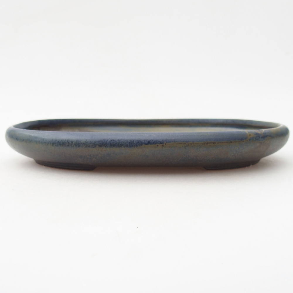 Cuenco bonsái de cerámica 22 x 17 x 5 cm, verde