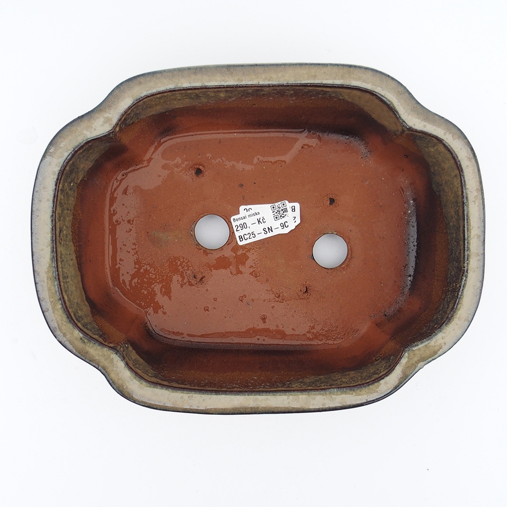 Bol 26 x 20 x 8,5 cm gris-beige