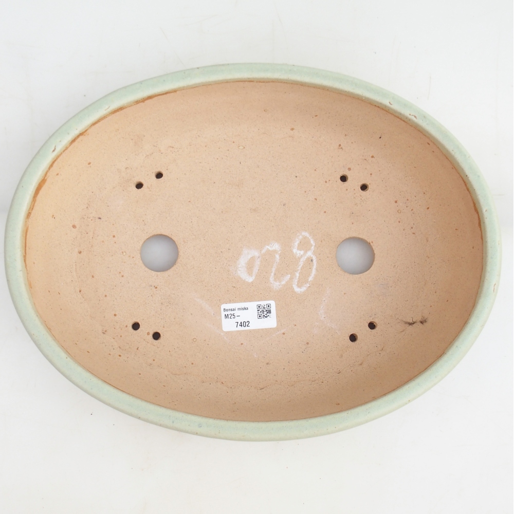 Cuenco bonsái 33 x 25 x 9 cm , color verde