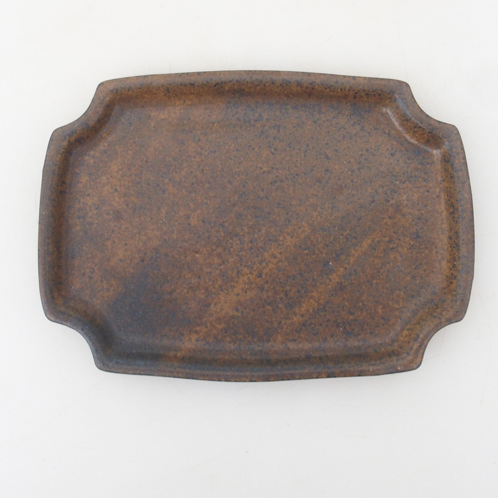 Cuenco de cerámica H17 -15,5 x 11 x 1 cm - marrón