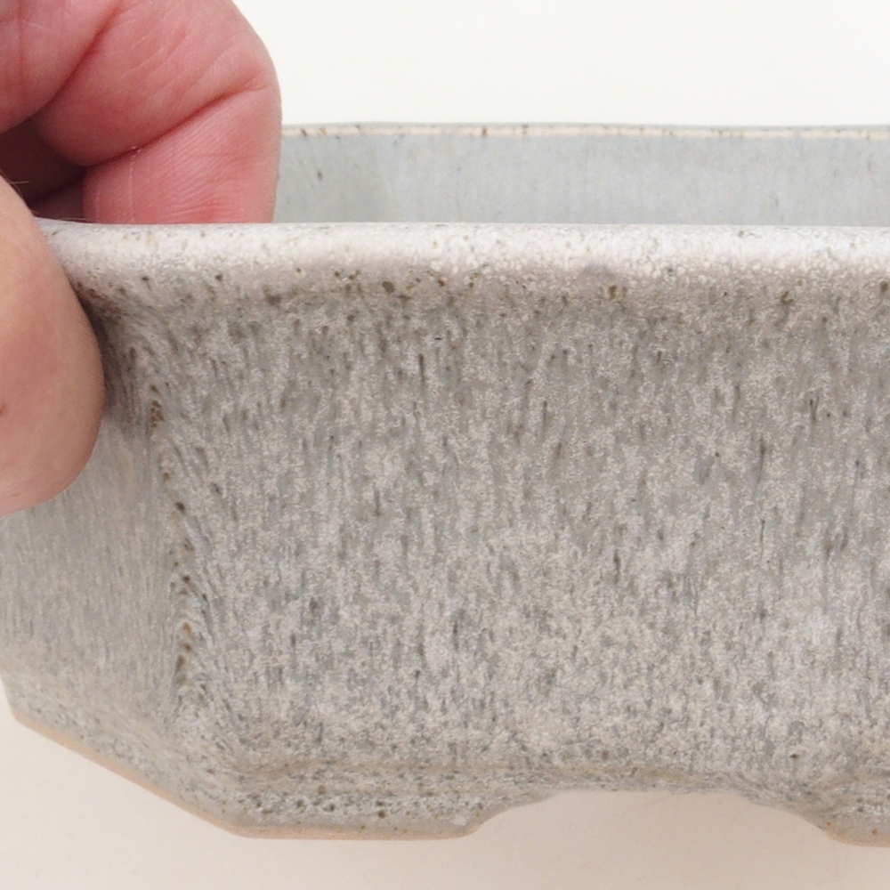 Cuenco bonsái H14 - 17,5 x 17,5 x 6 - beige