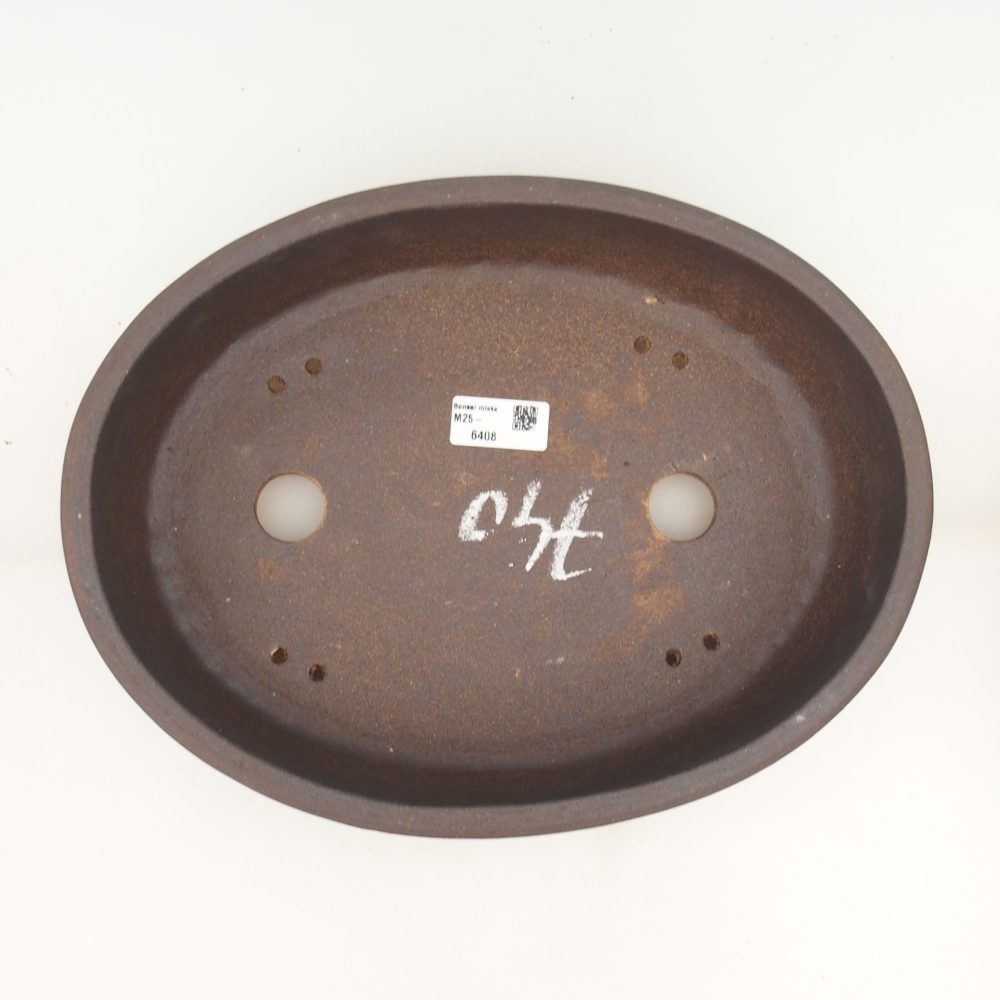 Cuenco bonsái 32 x 24,5 x 8 cm , color marrón