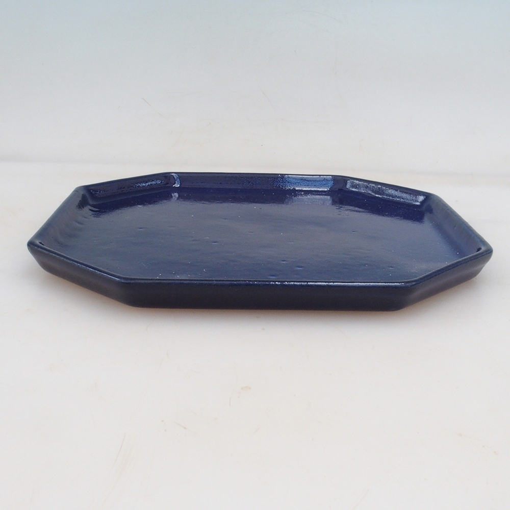 Cuenco de cerámica H14 - 18 x 18 x 1 cm - azul