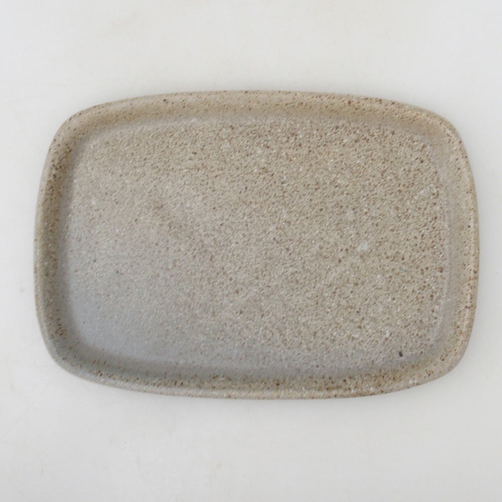 Cuenco de cerámica H08 - 22,5 x 16 x 1 cm - beige