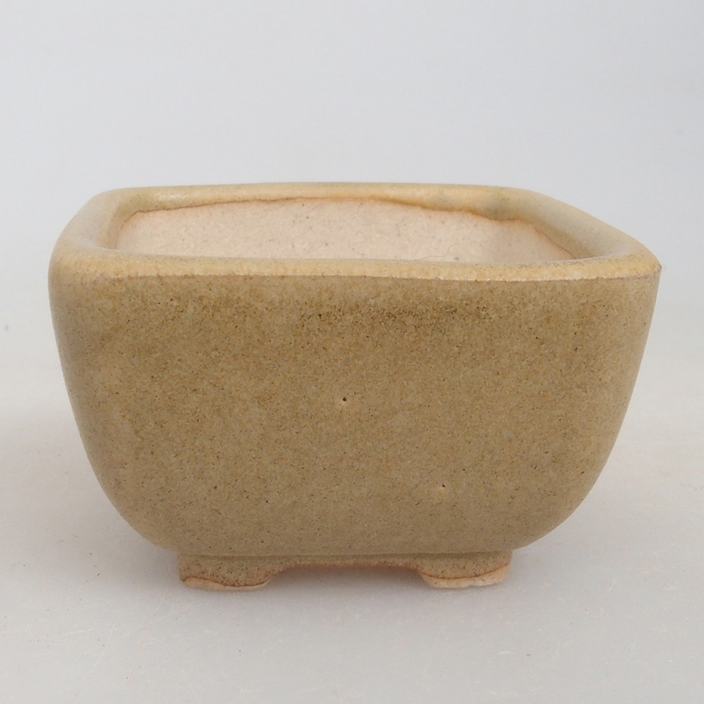 Cuenco mini bonsái 4,5 x 4,5 x 3 cm, marrón