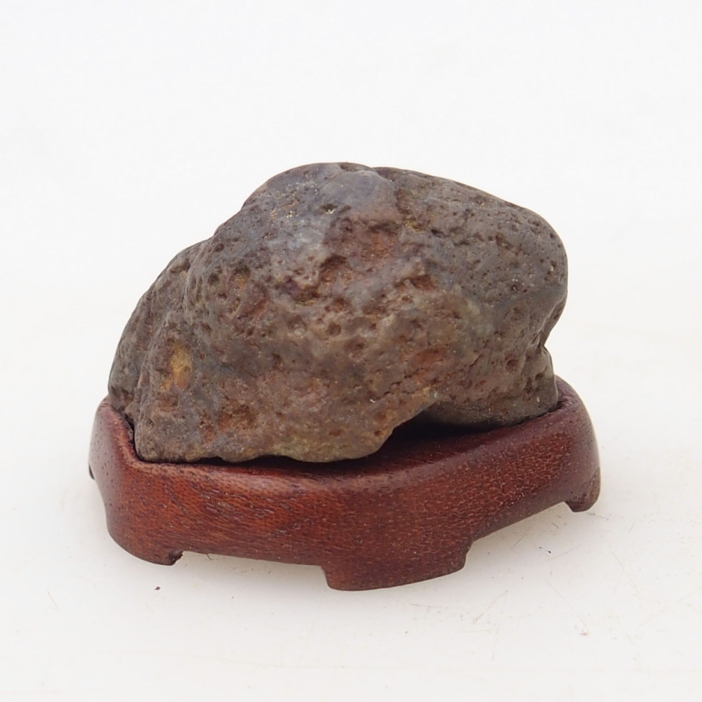 Suiseki - Piedra con DAI (base de madera)