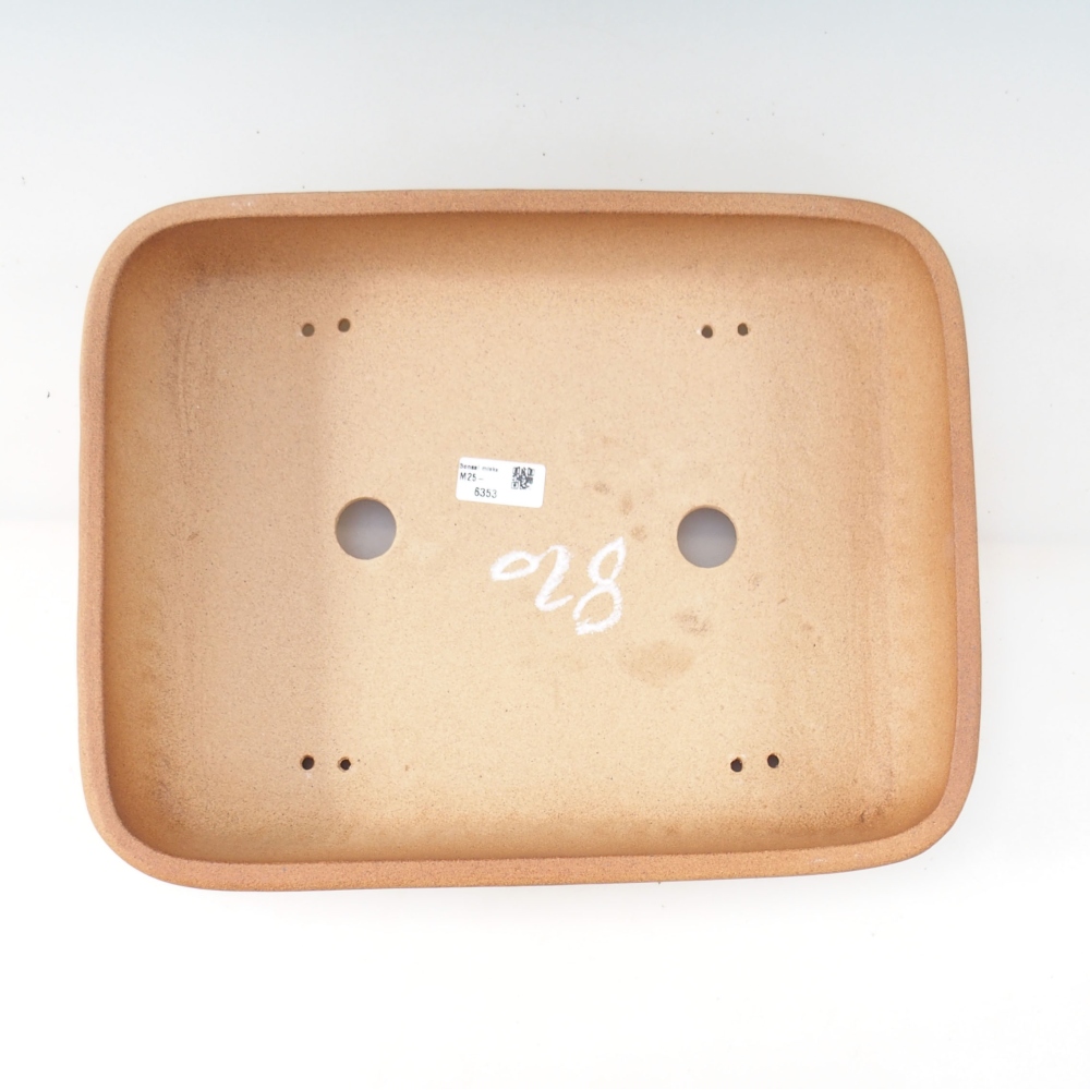 Cuenco bonsái 38 x 30 x 8,5 cm , color marrón