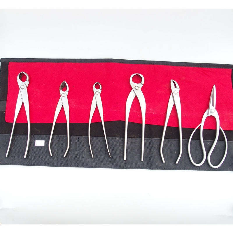 Juego de herramientas para bonsái B - acero inoxidable