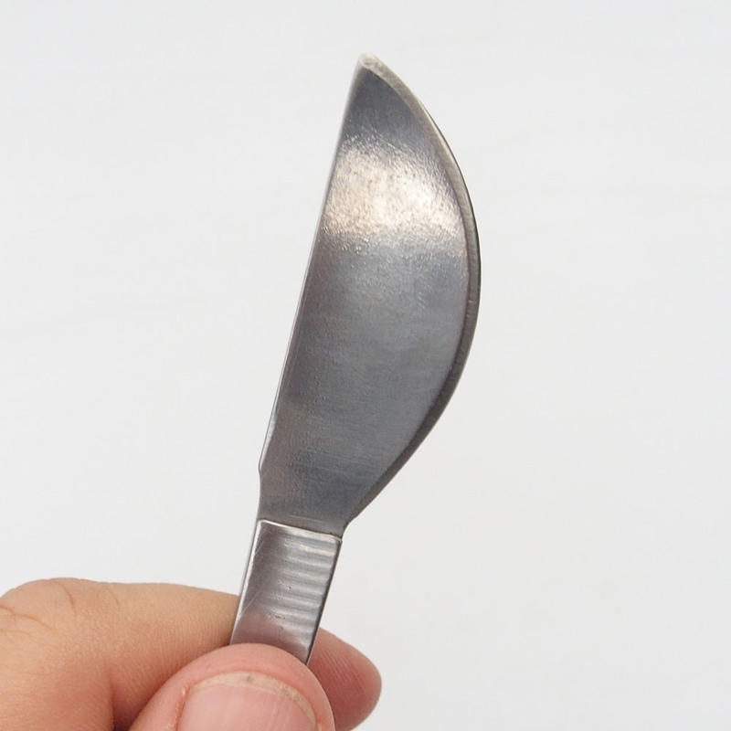 Espátula y pinzas 22 cm - acero inoxidable