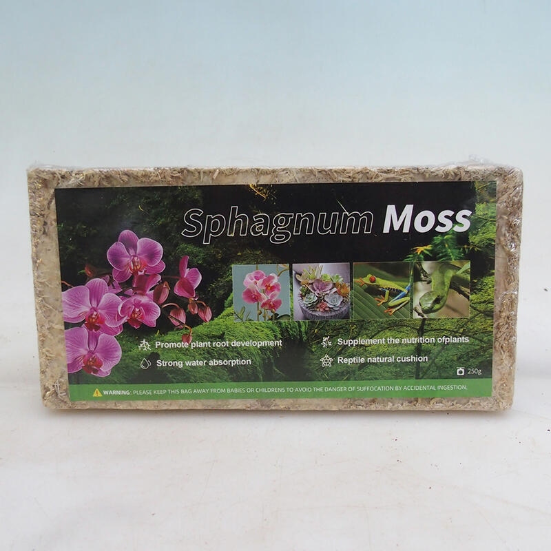 Sphagnum - musgo de turba 250 gr