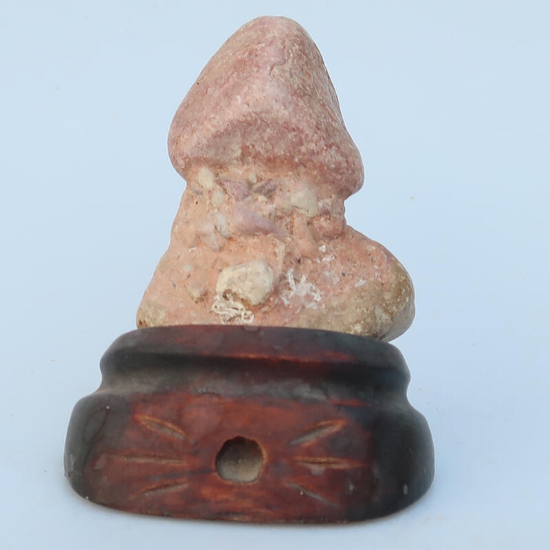 Suiseki - Piedra con DAI (base de madera)