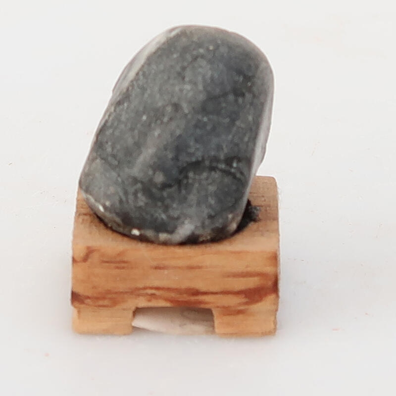Suiseki - Piedra con DAI (base de madera)