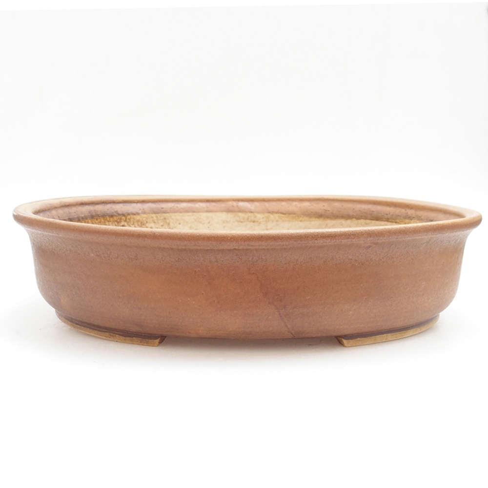 Cuenco bonsái de cerámica 32,5 x 28,5 x 7,5 cm, rosa