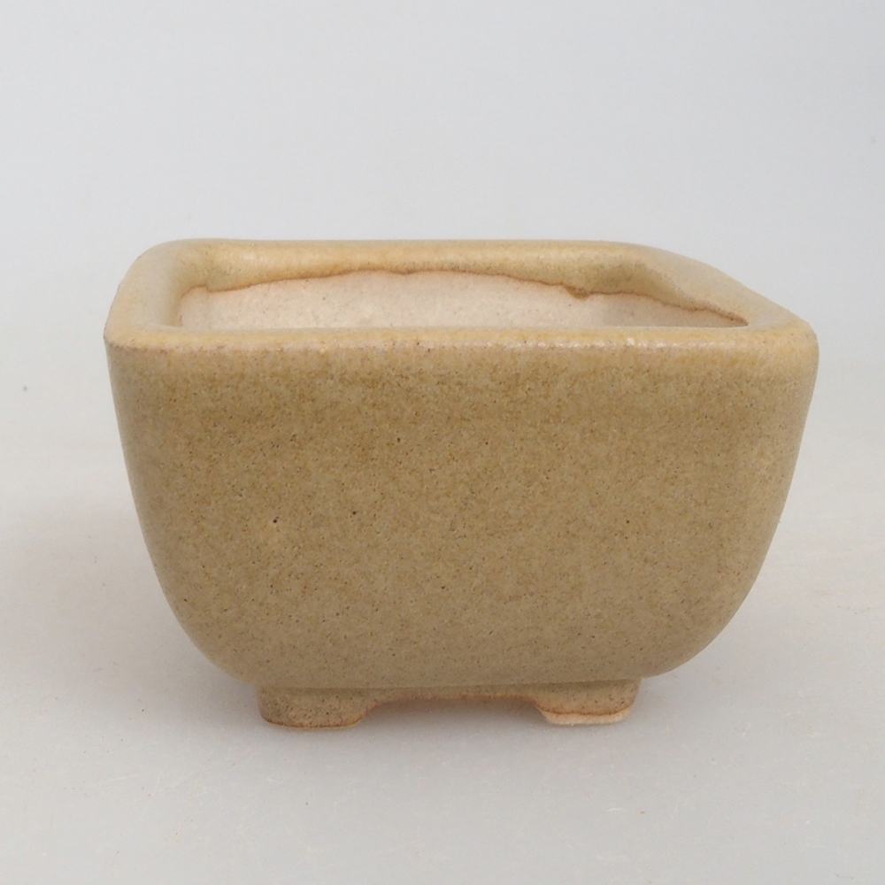 Cuenco mini bonsái 4,5 x 4,5 x 3 cm, marrón