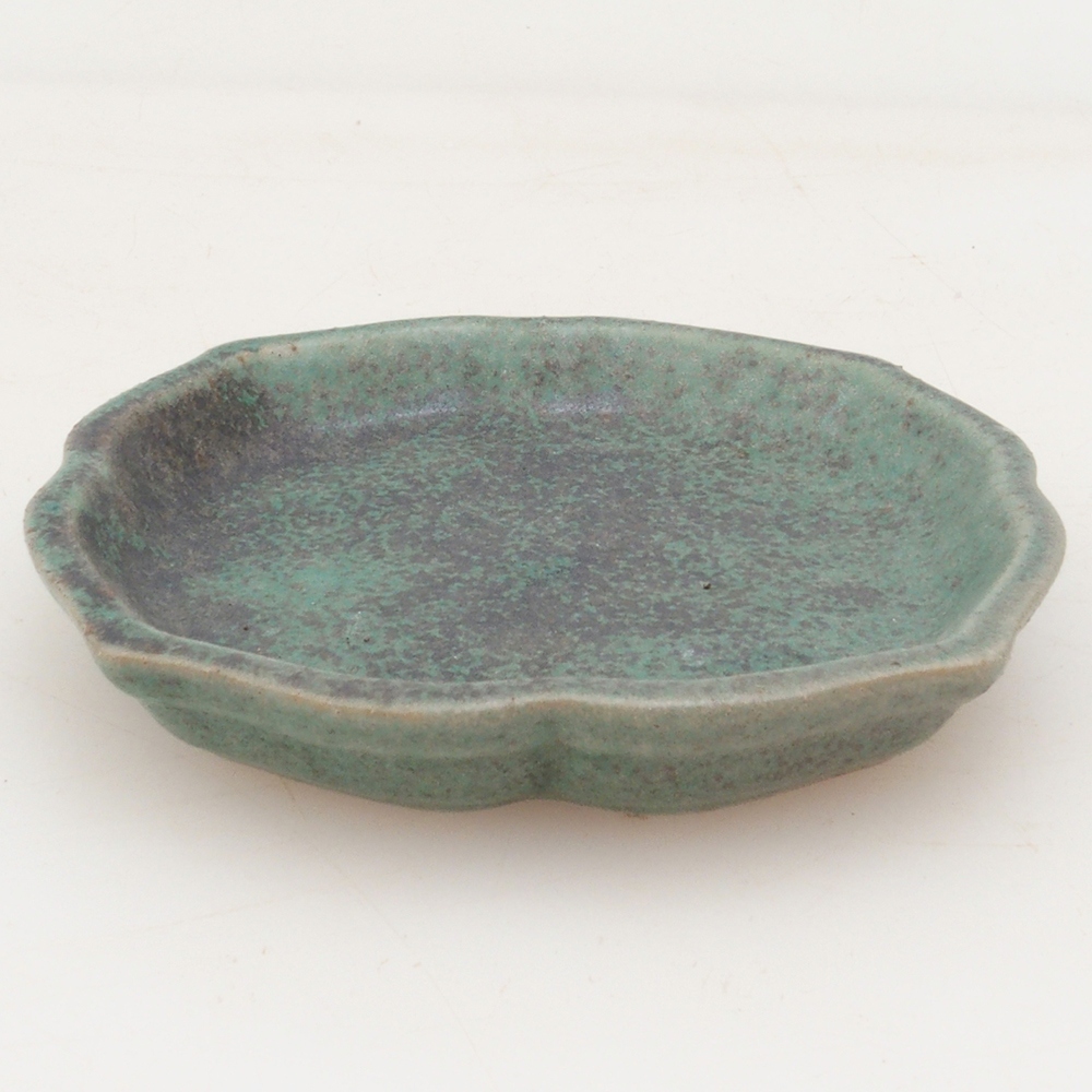 Platillo de cerámica H95 - 8 x 8 x 1 cm - verde