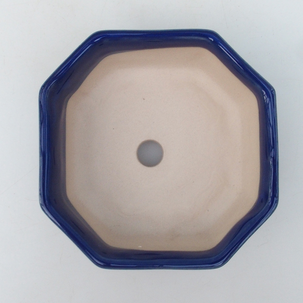 Cuenco bonsái H13 - 12,5 x 12,5 x 4,5 cm - azul