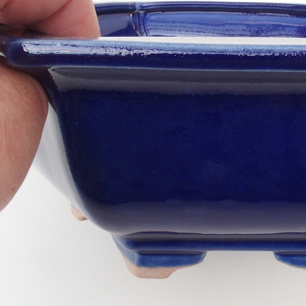 Cuenco bonsái H53 - 19 x 21,5 x 7 cm - azul