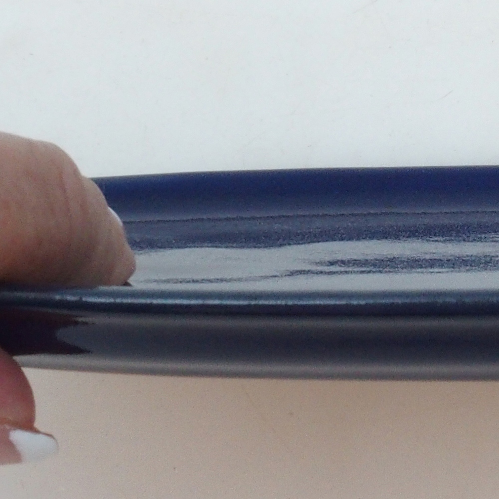 Cuenco de cerámica H15 -25 x 15 x 1 cm - azul