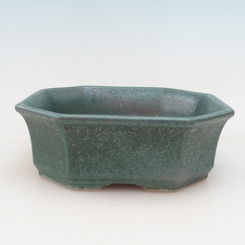 Cuenco bonsái H14 - 17,5 x 17,5 x 6 - verde
