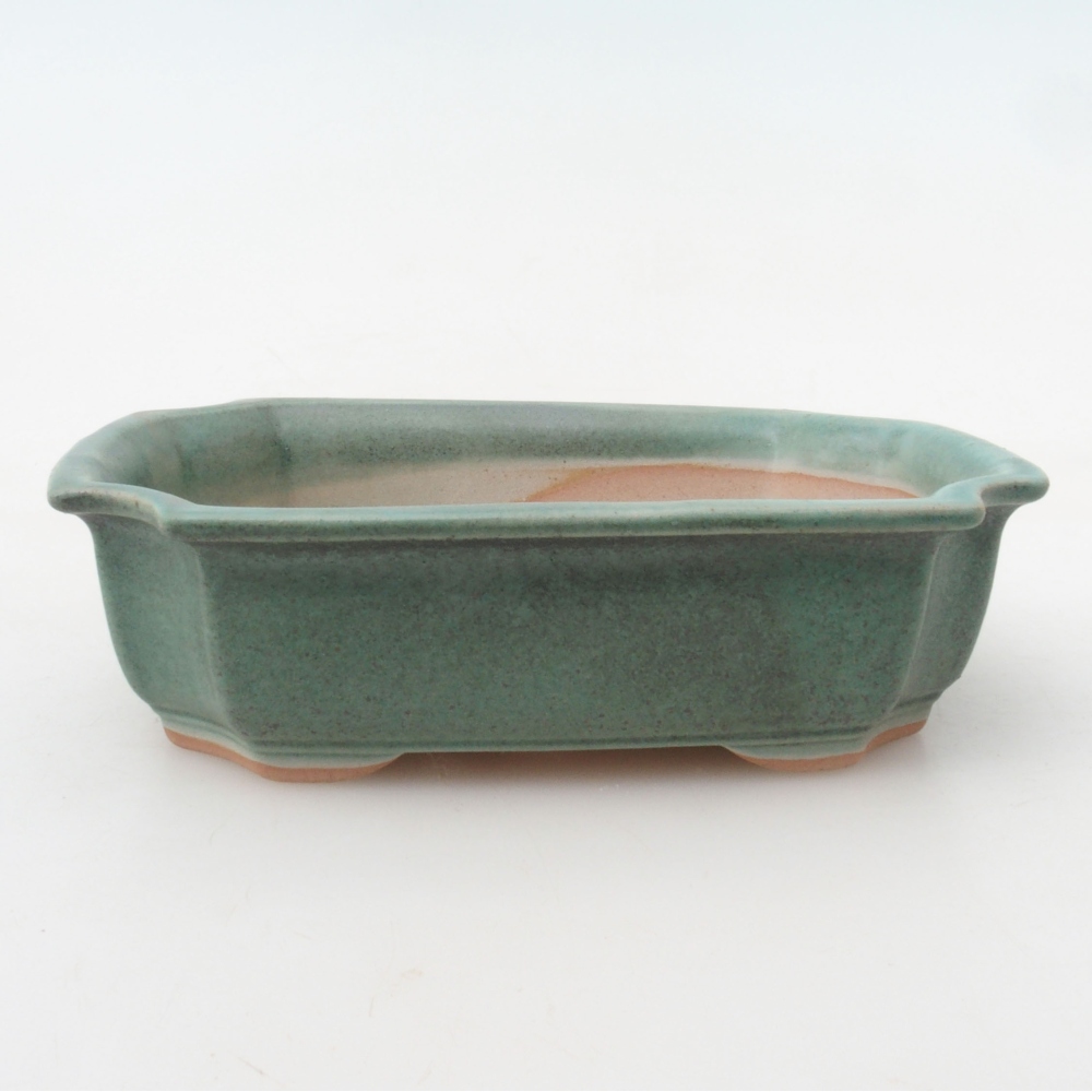 Cuenco bonsái H03 - 16,5 x 12 x 4,5 cm - verde