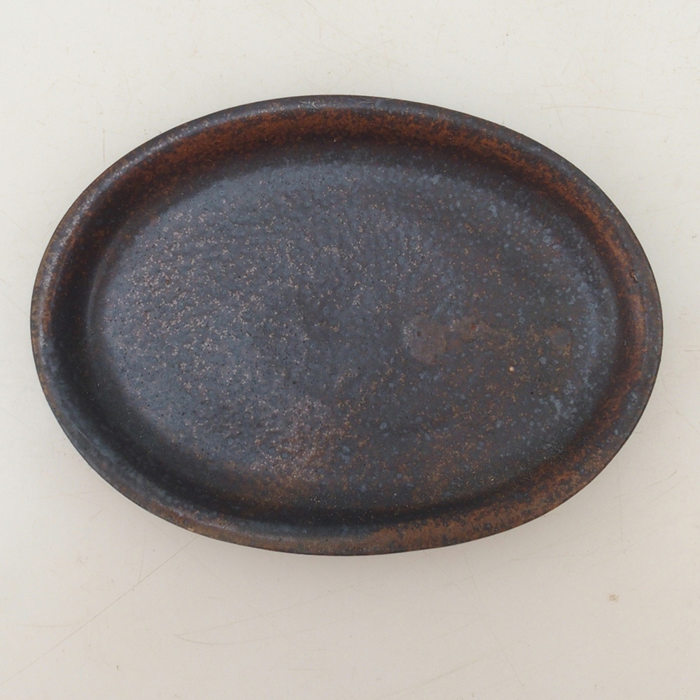 Cuenco de cerámica H04 - 10,5 x 8 x 1 cm - marrón