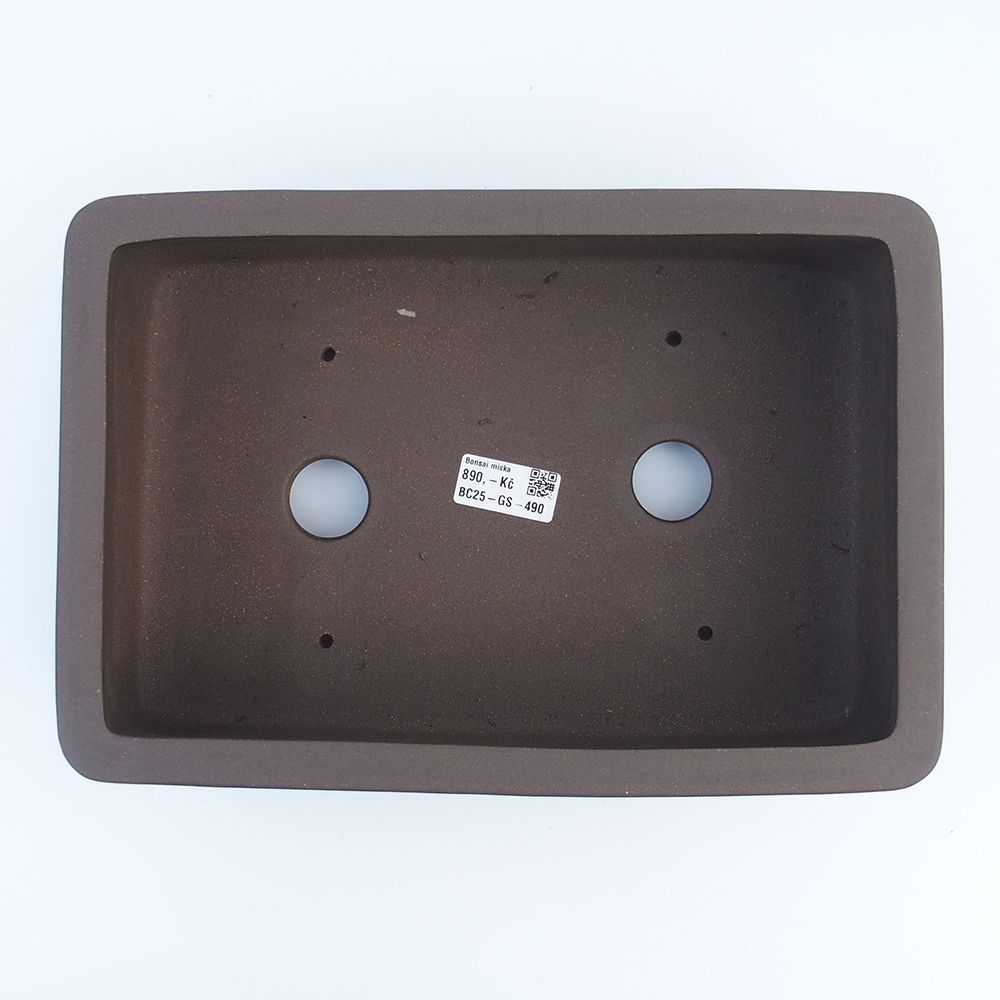 Cuenco 30,5 x 21 x 10 cm marrón