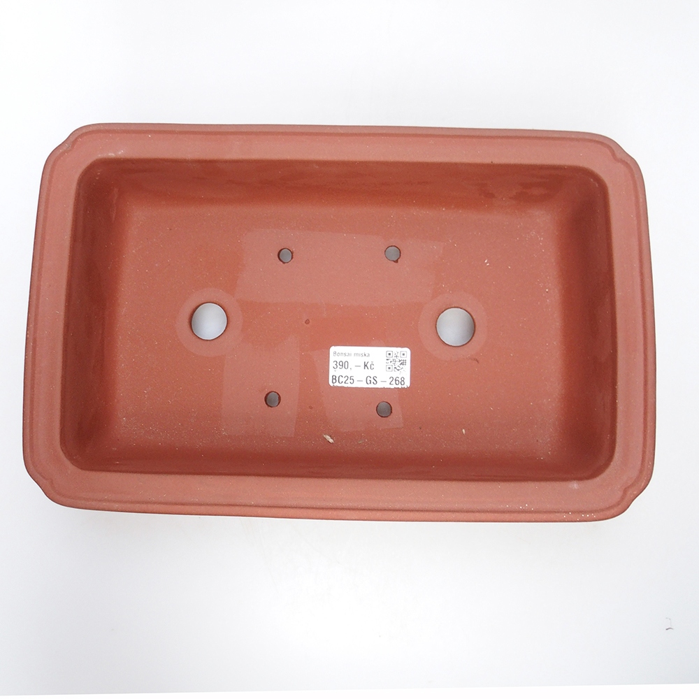 Bol 28 x 18 x 7,5 cm color ladrillo