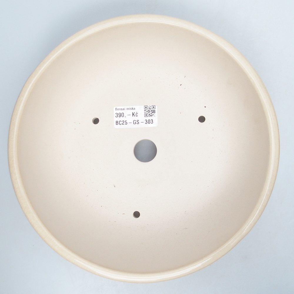 Bol 21 x 21 x 8,5 cm beige