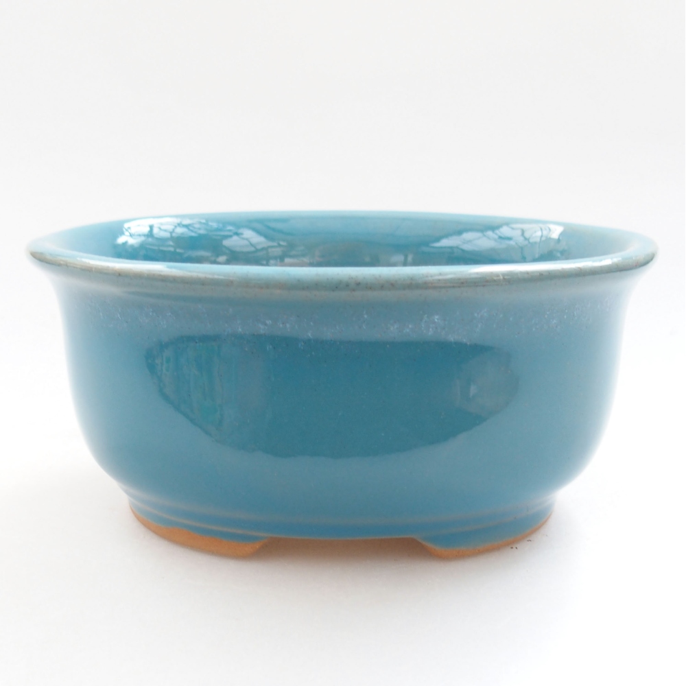 Cuenco bonsái de cerámica 22 x 17 x 5 cm, verde