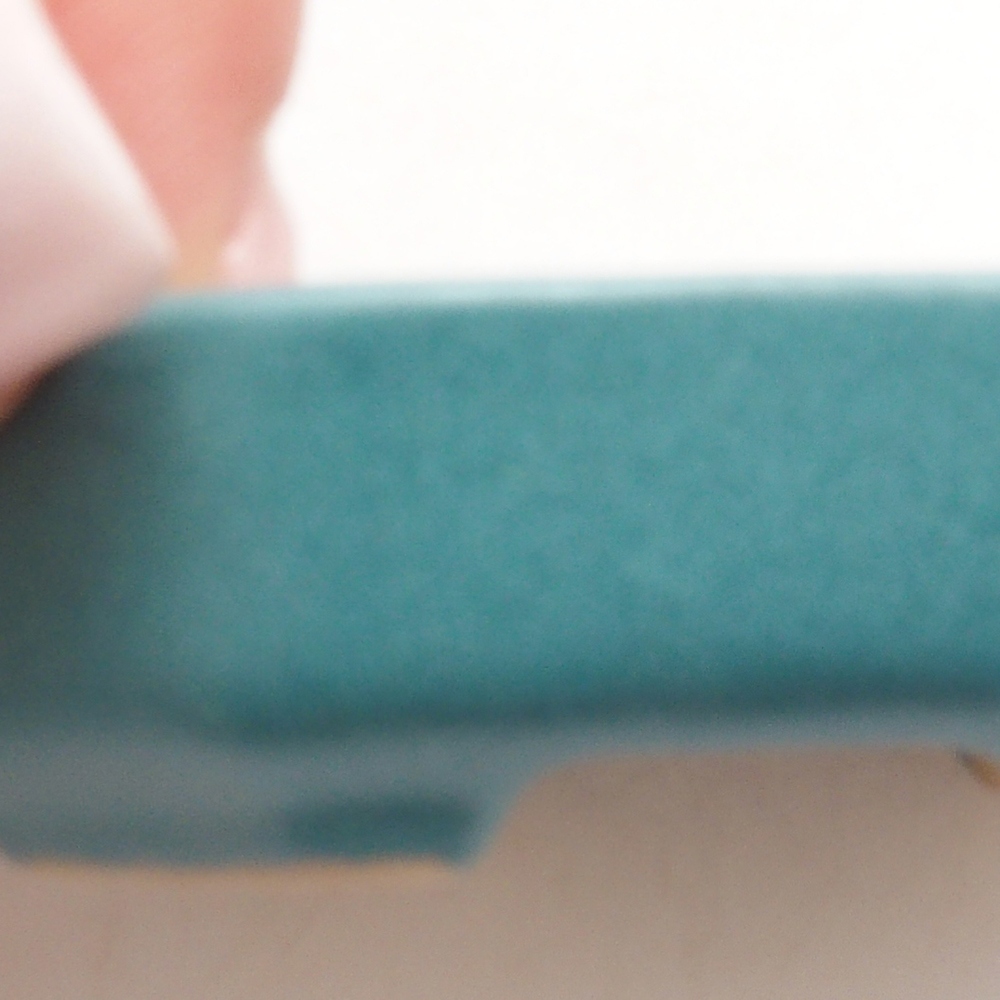 Cuenco bonsái de cerámica 6,5 x 5,5 x 4 cm, color azul