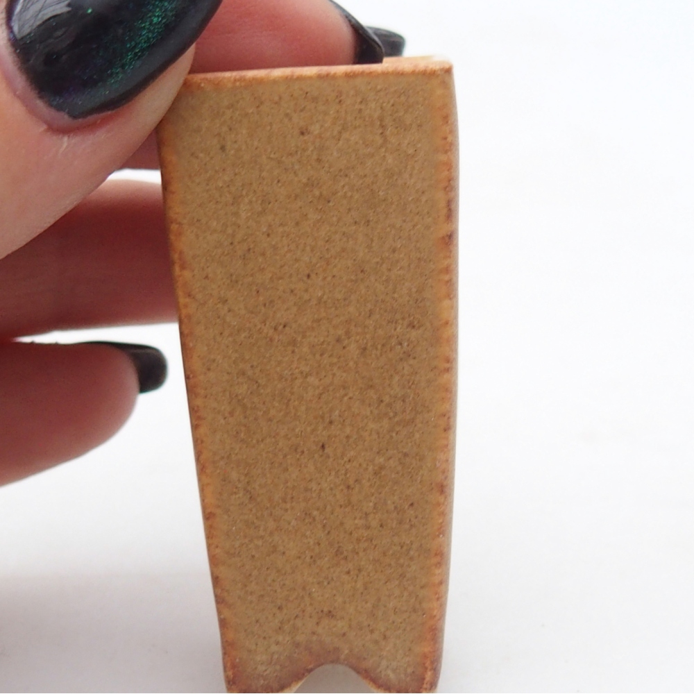 Cuenco mini bonsái 2 x 2 x 5 cm, marrón