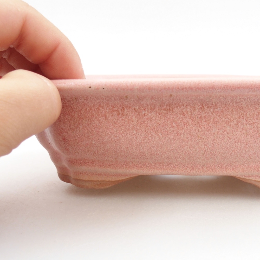 Cuenco bonsái de cerámica 22 x 17 x 5 cm, verde