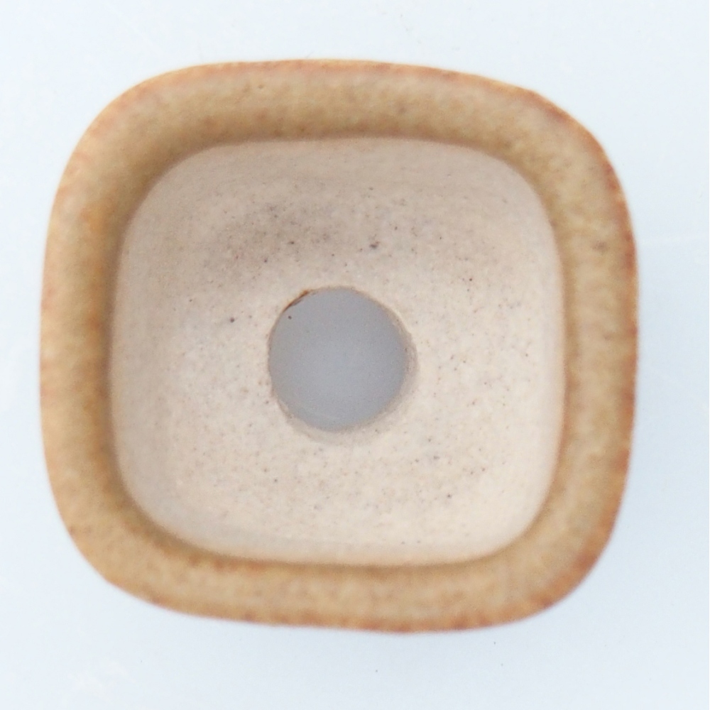 Cuenco mini bonsái 2 x 2 x 1,5 cm, marrón