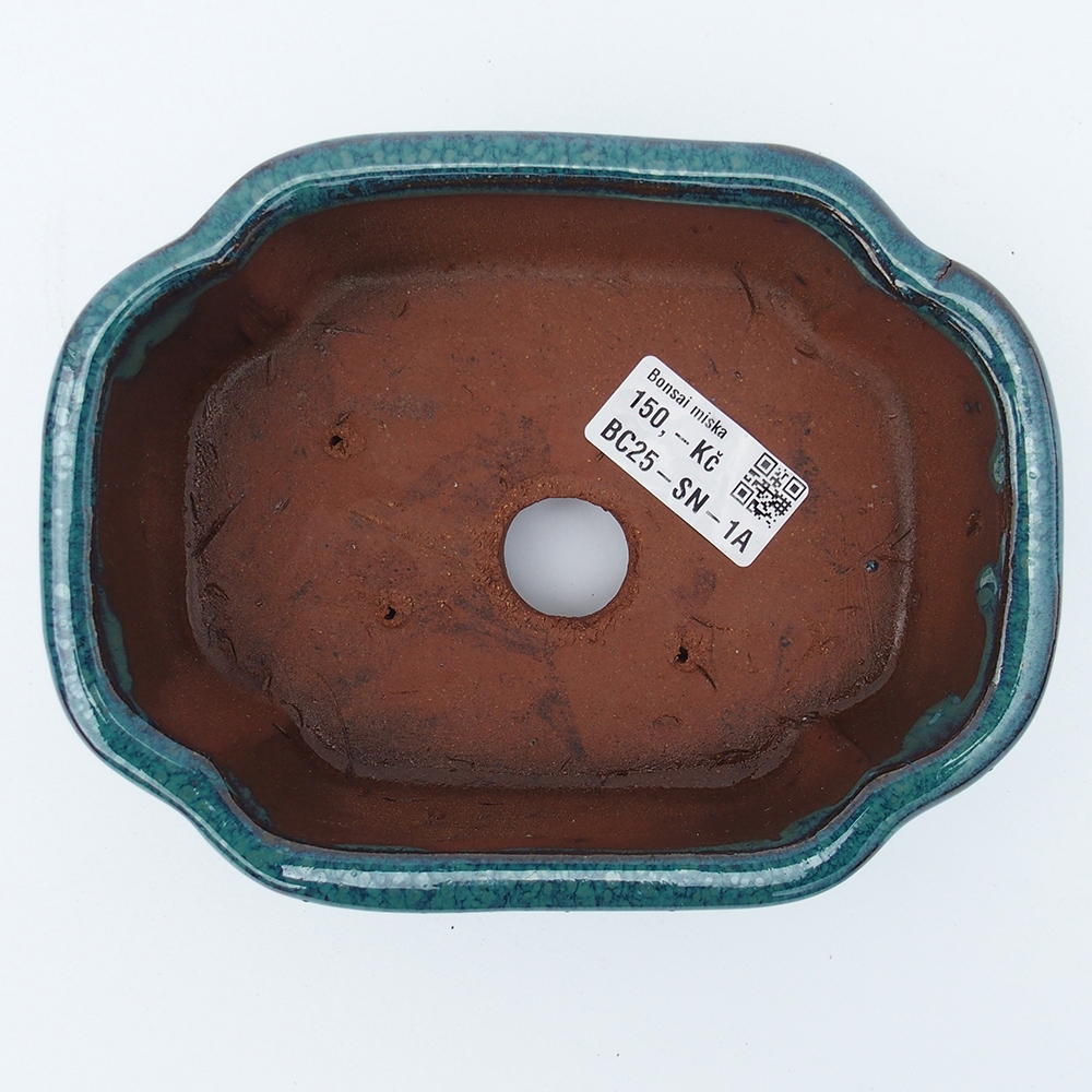 Cuenco 16 x 13 x 5,5 cm verde-azul